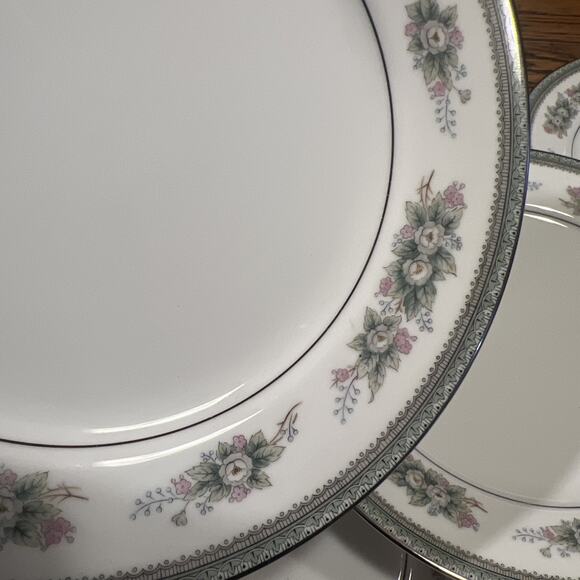 SET OF 6 Noritake Bristol #5504 Salad Luncheon Plates 8 1/4" PRISTINE EXCELLENT! - Picture 4 of 10